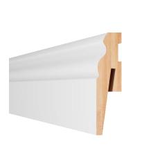 МР 0601 Декоративный белый плинтус Paint it под покраску  2420*60*15 мм, Arbiton