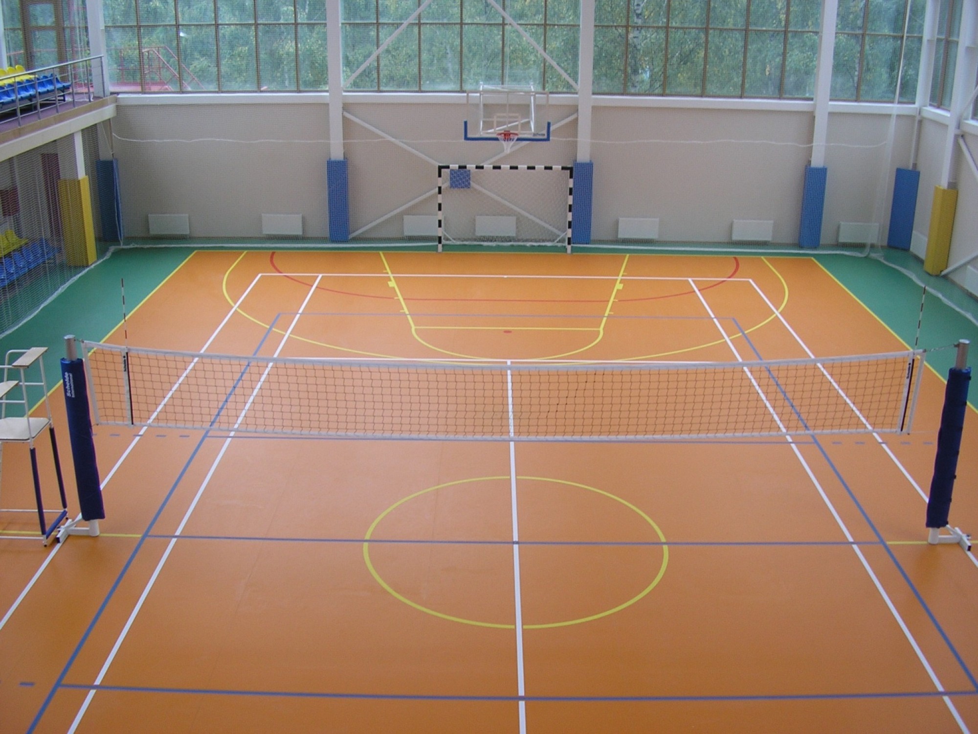 Спортивный линолеум 8.5 мм, 6,5 мм, 4,5 мм Apoluza SportFloor от ООО "А Стиль" Новосибирск