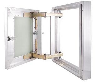 Ревизионный скрытый люк невидимка под кафель ДеЛЮКс XL