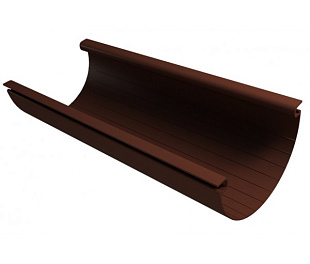 Желоб 3м цвет Кофе (Коричневый) VINILON