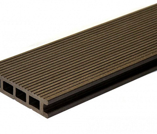 Толстая Террасная доска Венге KERRAS Premium 30 мм (Декинг ДПК)