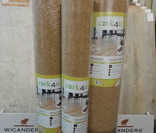 Подложка пробковая 2мм  Cork4U