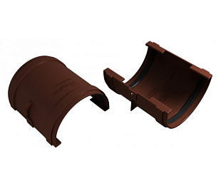 Муфта желоба VINILON цвет Кофе (Коричневый)